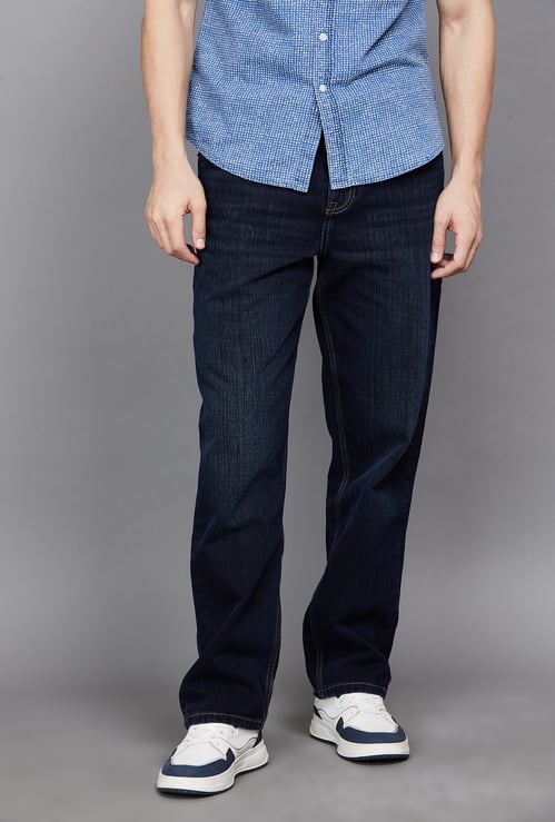 PEPE JEANS Washed Regular Straight Jeans