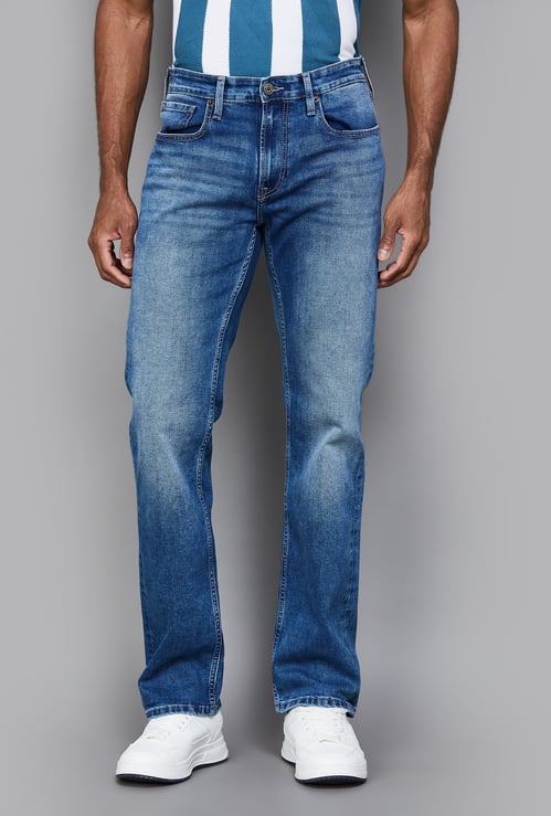 PEPE JEANS Washed Regular Straight Jeans