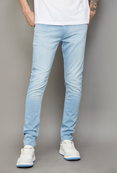 PEPE JEANS Solid Skinny Fit Jeans
