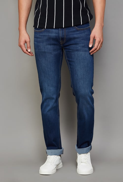 PEPE JEANS Washed Slim Straight Jeans