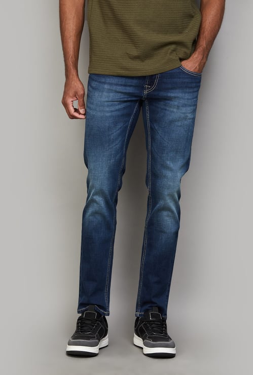 PEPE JEANS Stonewashed Trimpsa Jeans (Slim Straight)