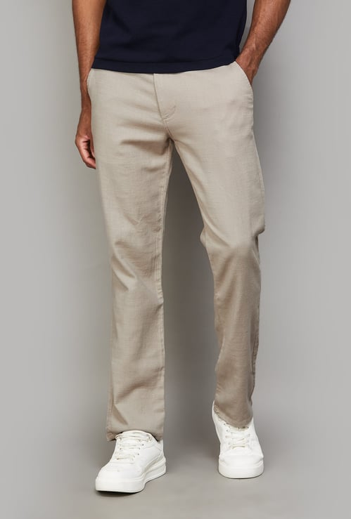 PEPE JEANS Solid Gilles Trousers (Regular)