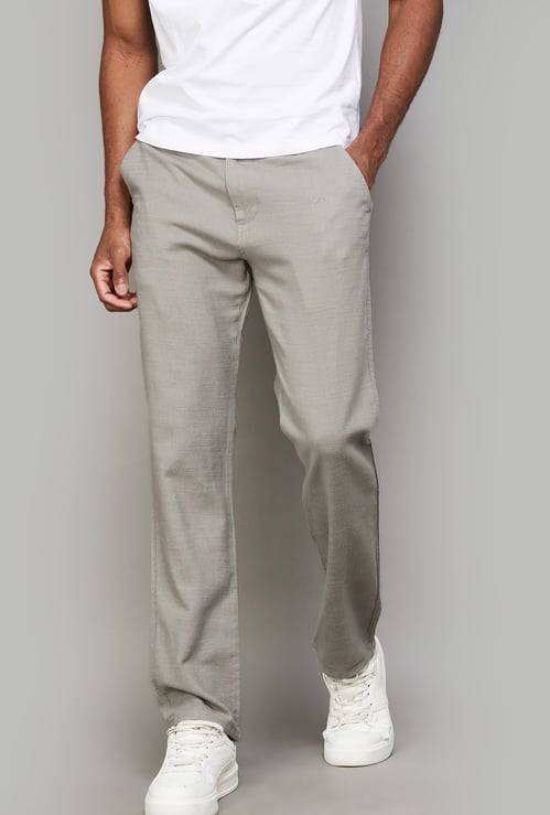 PEPE JEANS Solid Gilles Trousers (Regular)