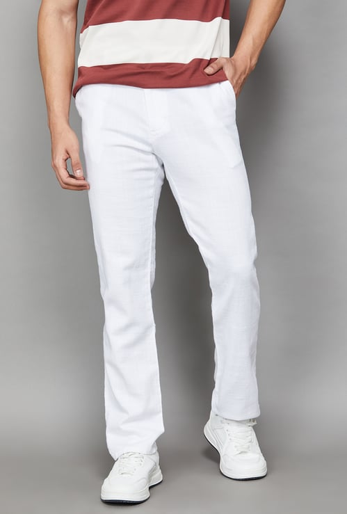 PEPE JEANS Solid Gilles Trousers (Regular)