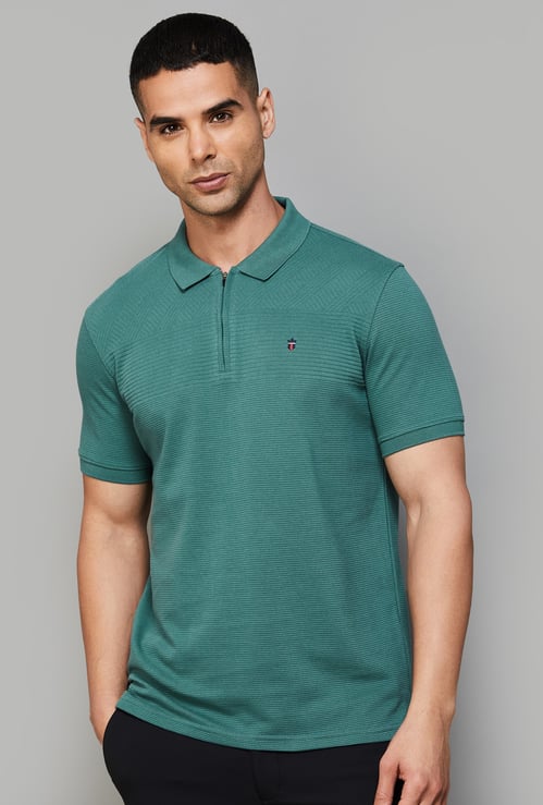 LP SPORT Textured Polo T-shirt