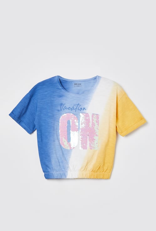 FAME FOREVER Girls Ombre Top