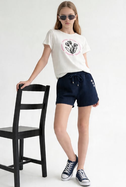 FAME FOREVER Girls Solid Shorts