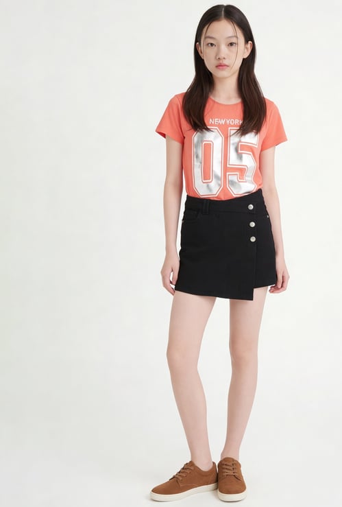 FAME FOREVER Girls Solid Skirts