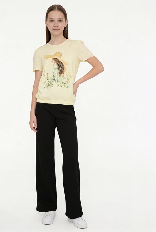 FAME FOREVER Girls Solid Leggings