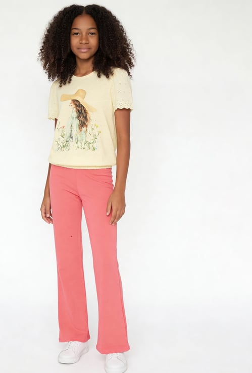 FAME FOREVER Girls Solid Leggings