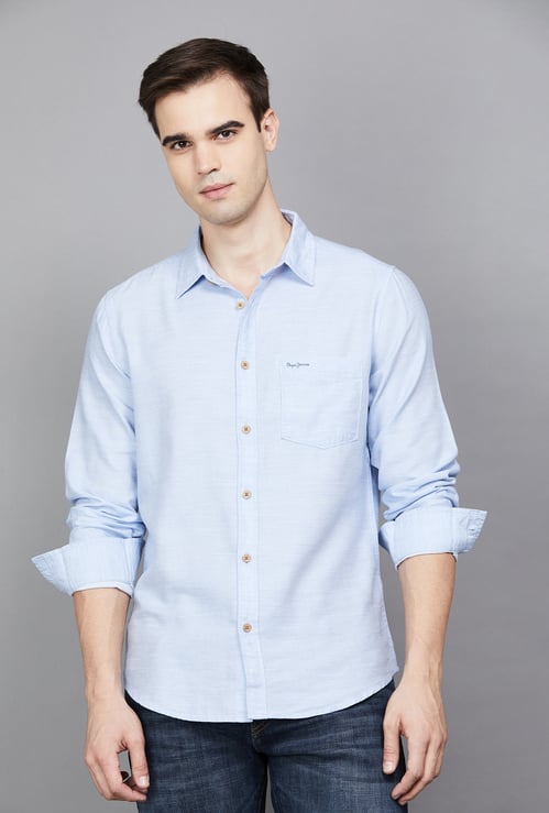PEPE JEANS Solid Regular Fit Shirt