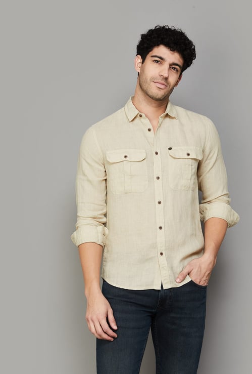 PEPE JEANS Solid Regular Fit Shirt