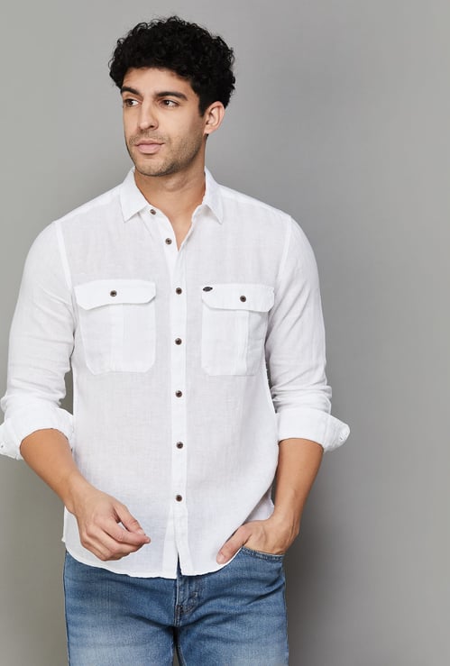 PEPE JEANS Solid Regular Fit Shirt