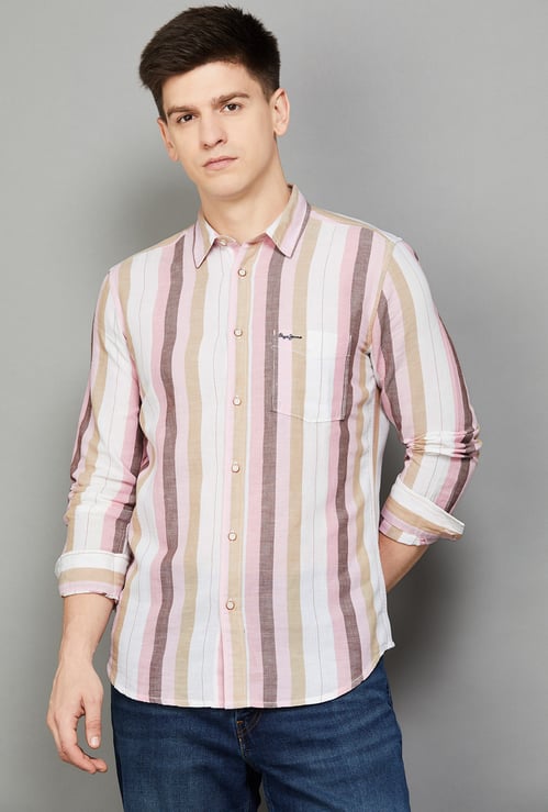 PEPE JEANS Striped Regular Fit Shirt