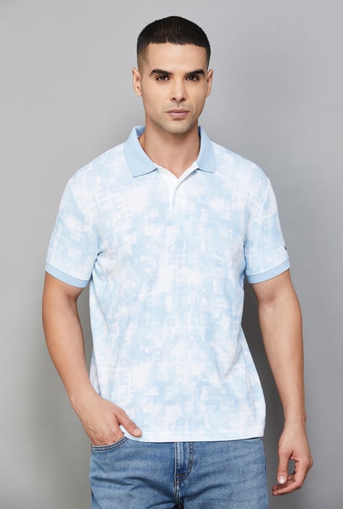 PEPE JEANS Printed Polo T-shirt