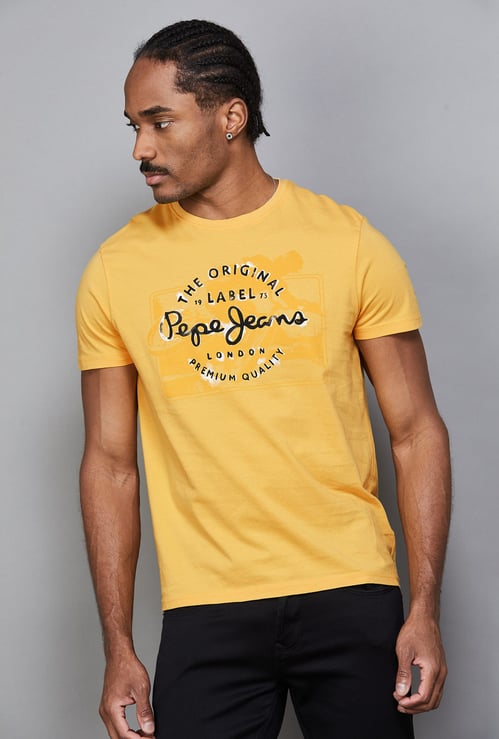 PEPE JEANS Printed Crew Neck T-shirt