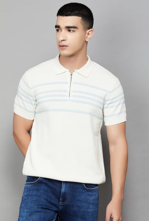 PEPE JEANS Striped Polo T-shirt