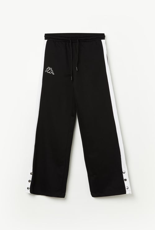 KAPPA Girls Side-Panelled Track Pants