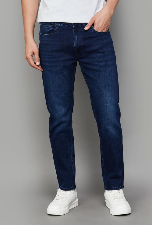 LP JEANS Washed Regular Straight Jeans