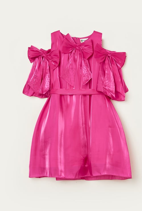 PEPPERMINT Girls A-Line Dress with Belt