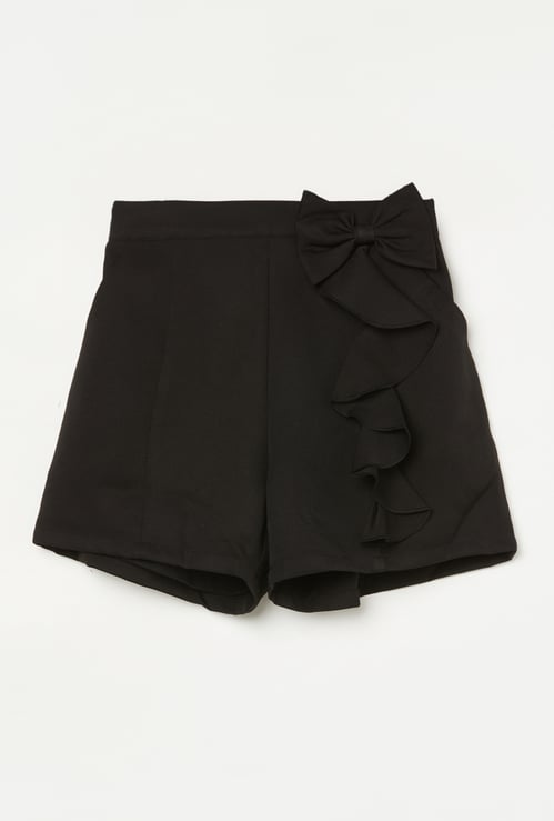 PEPPERMINT Girls Solid Shorts
