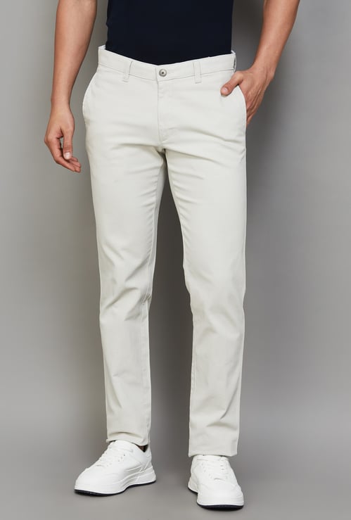 LP SPORT Solid Slim Fit Trousers