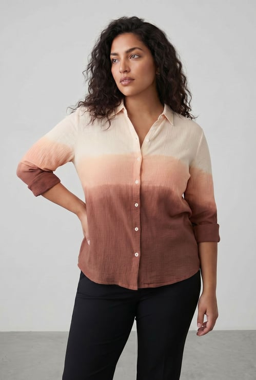 NEXUS Ombre Full Sleeves Shirt