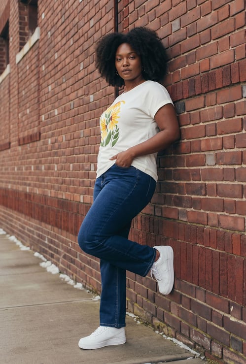 NEXUS Floral Print T-shirt