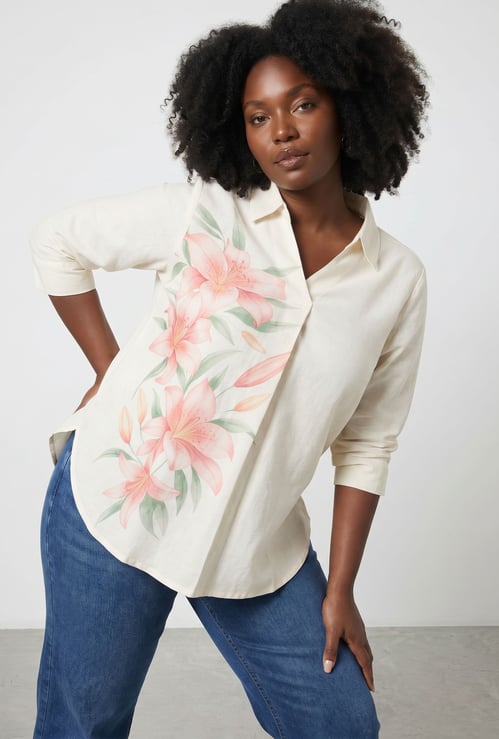NEXUS Floral Print Top