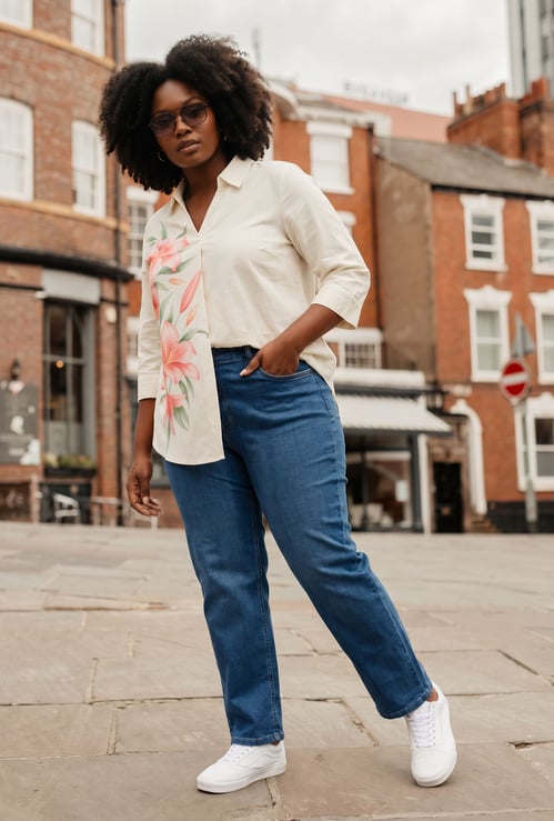 NEXUS Floral Print Top
