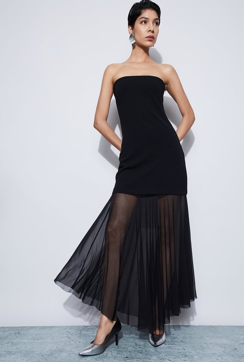 CODE Bandeau Maxi Dress