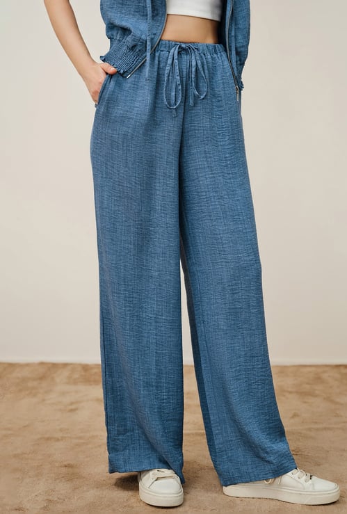 AND Textured Trousers