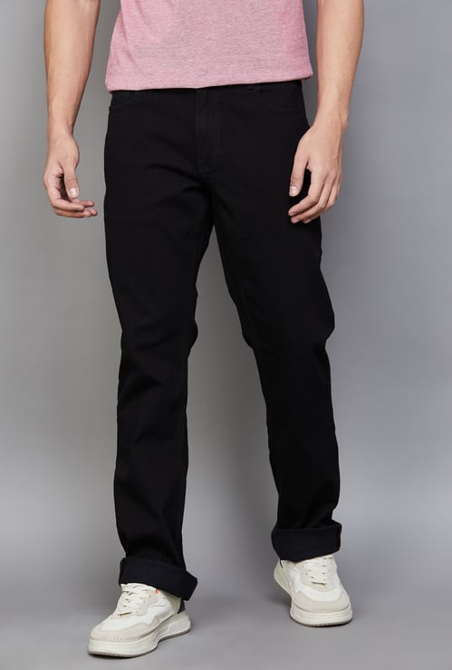 JACK & JONES Darkwashed Clark Jeans (Regular)
