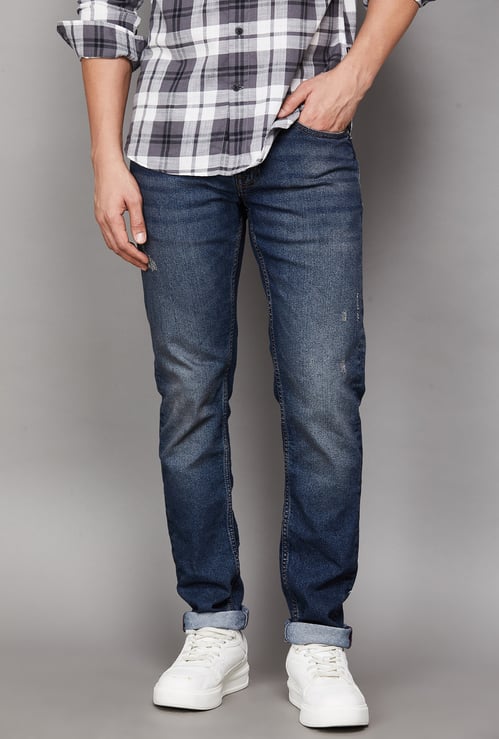 JACK & JONES Stonewashed Glenn Jeans (Slim)