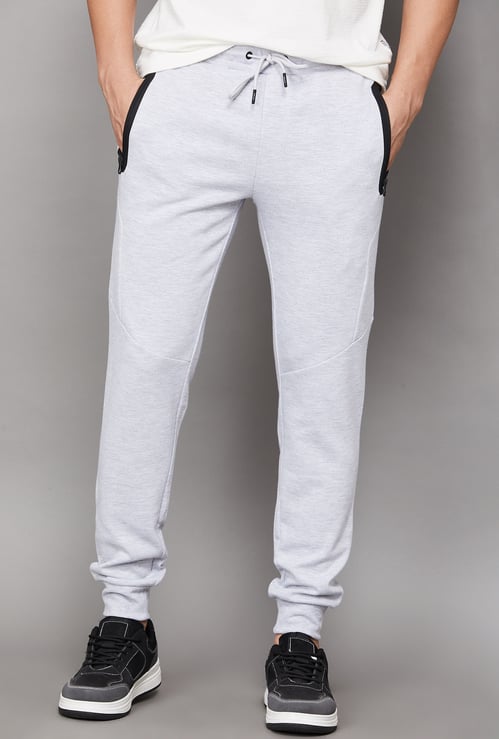JACK & JONES Solid Regular Joggers Trousers