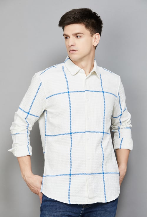 JACK & JONES Checked Regular Fit Shirt
