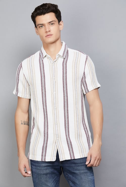 JACK & JONES Striped Regular Fit Shirt