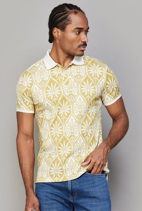JACK & JONES Printed Polo T-shirt