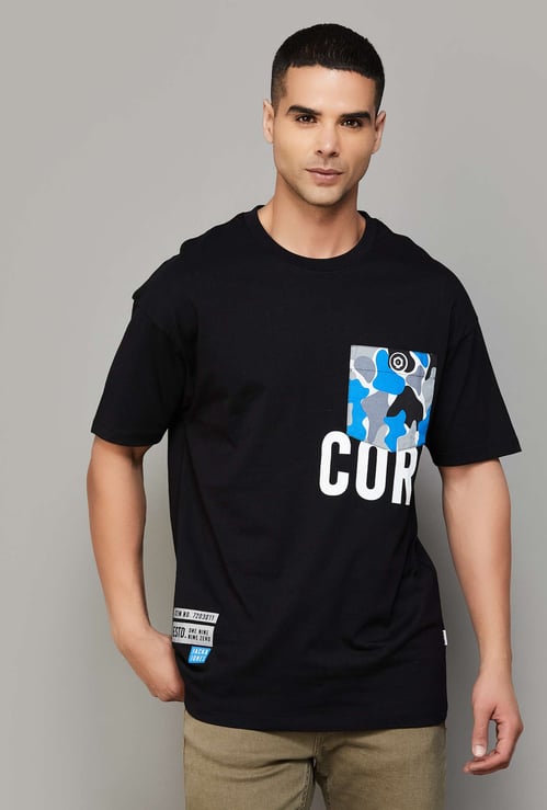 JACK & JONES T-shirt with Printed Pocket