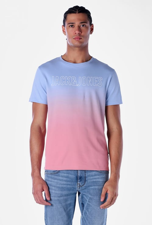 JACK & JONES Printed Crew Neck T-shirt