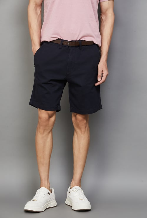 JACK & JONES Solid Regular Shorts