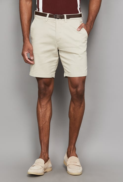 JACK & JONES Solid Regular Shorts