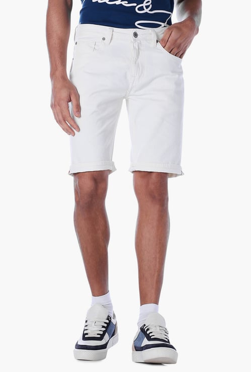 JACK & JONES Solid Regular Shorts