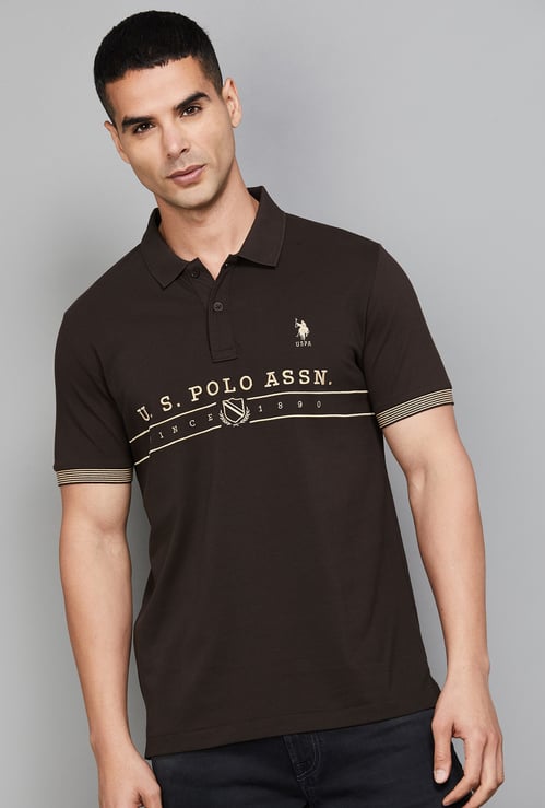 US POLO ASSN Embroidered Polo T-shirt