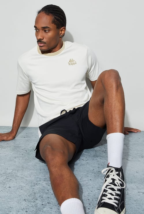 KAPPA Solid Crew Neck T-shirt