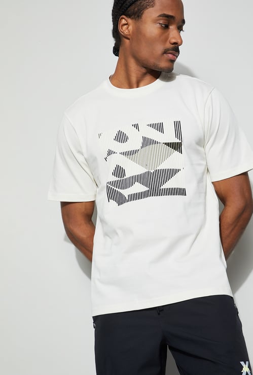 KAPPA Printed Crew Neck T-shirt