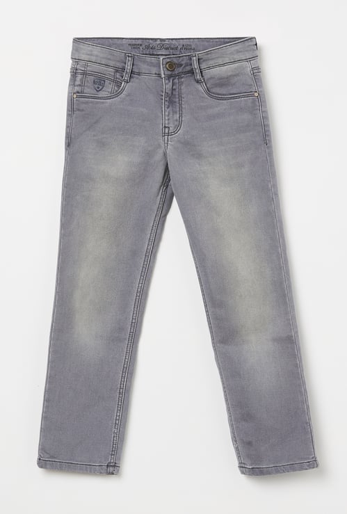 RUFF KIDS Boys Washed Straight Fit Jeans