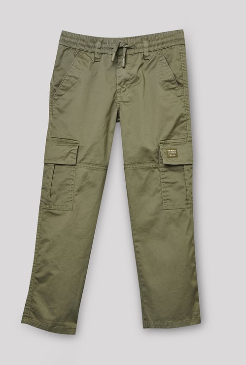 RUFF KIDS Boys Solid Cargos