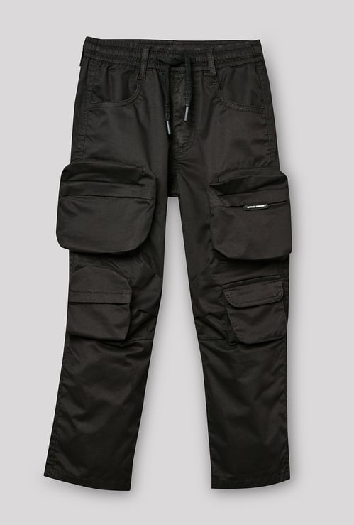 RUFF KIDS Boys Solid Cargos