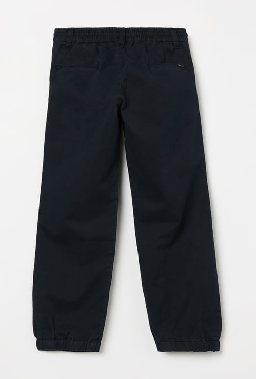RUFF KIDS Boys Solid Jogger Trousers